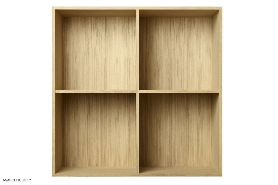 ATBO | Reol 70 x 70 x 30 cm Massiv eg