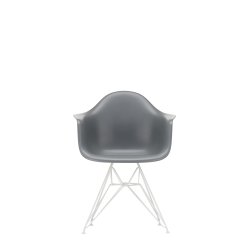 Eames Plastic Armchair (DAR), pulverlakeret stel