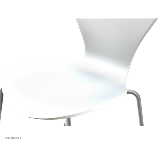 Serie 7� 3107, Wei� lackiert | Fritz Hansen