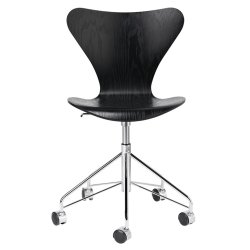 Serie 7 3117, sortfarvet ask | Fritz Hansen