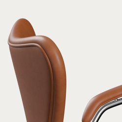 Serie 7 3217 | Grace Leder Walnuss | Fritz Hansen