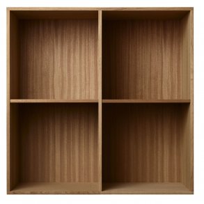 ATBO | Reol 70 x 70 x 34,5 cm Massiv mahogni