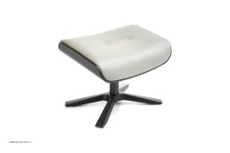 Timeout l�nestol, Eg sortbejdset, Quattro drejefod sort aluminium, L�der | Jesolo Eucalyptus 72 | Conform