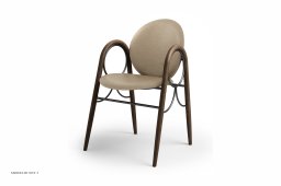 Arkade Chair, R�uchereiche ge�lt, Leder | Almond, Schwarzes Gestell | Brdr. Kr�ger