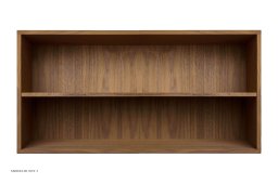 ATBO Halv reol vandret 35 x 70 med hel hylde, 30 cm, Valn�d klar olie