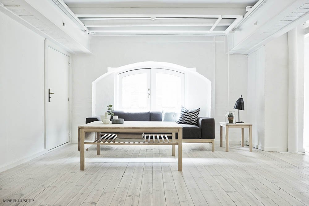 Haslev 410/420 Klapptisch-Couchtisch
