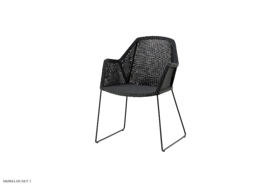 Breeze Gartenstuhl mit Armlehne | Outdoor