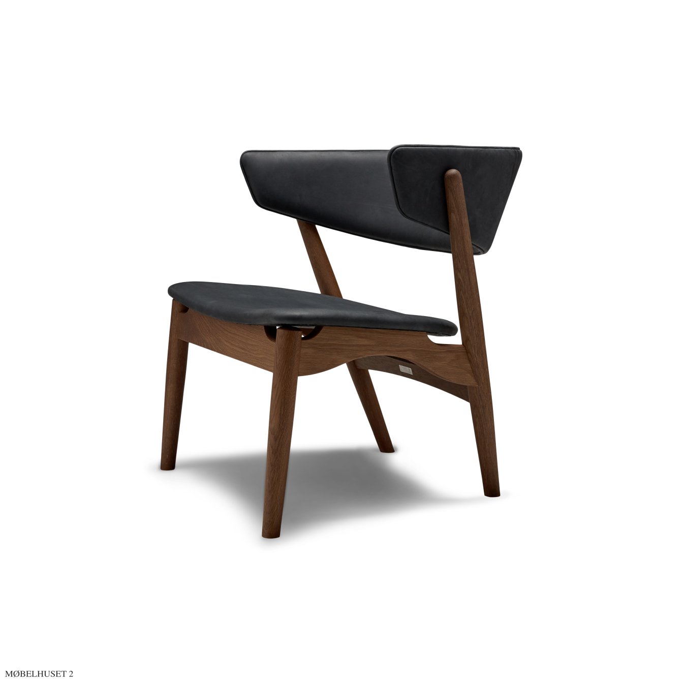 Sibast No 7 Loungesessel gepolstert | ger�ucherte Eiche, anthrazit