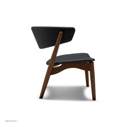 Sibast No 7 Loungesessel gepolstert | ger�ucherte Eiche, anthrazit