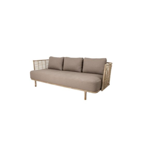 Sense 3-pers. sofa, inkl. hyndes�t | Cane-line | Udend�rs