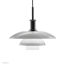 PH 4�-4 Glas Pendelleuchte
