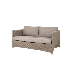 Diamond 2-pers. sofa, inkl. hyndest | Cane-line | Udendrs