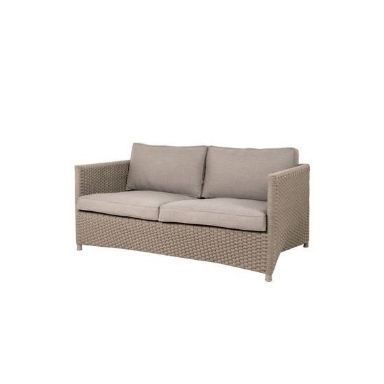 Diamond 2-pers. sofa, inkl. hyndes�t | Cane-line | Udend�rs