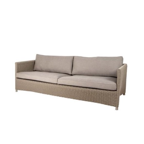 Diamond 3-pers. sofa, inkl. hyndes�t | Cane-line | Udend�rs
