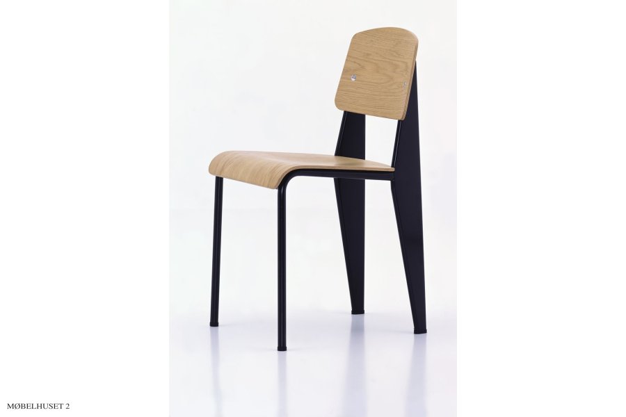 Standard spisebordsstol Deep black powder