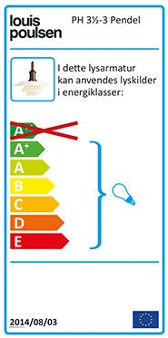 PH 3�-3 Pendelleuchte | Rot