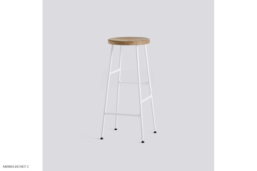 CORNET BAR STOOL, HJ | hvid/eg