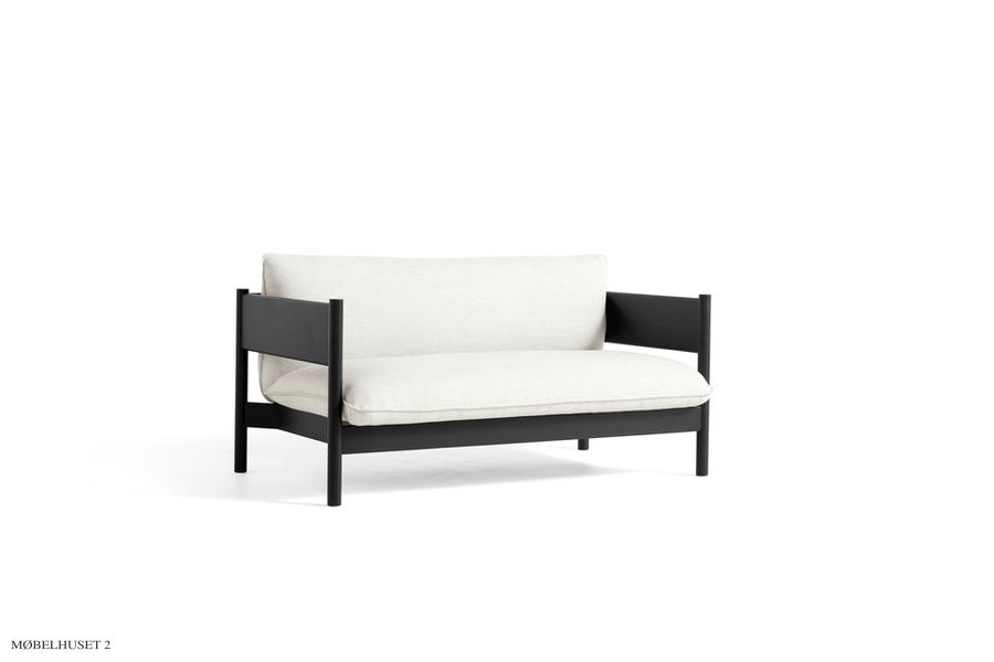 Arbour Club Sofa | Sortlakeret | HAY
