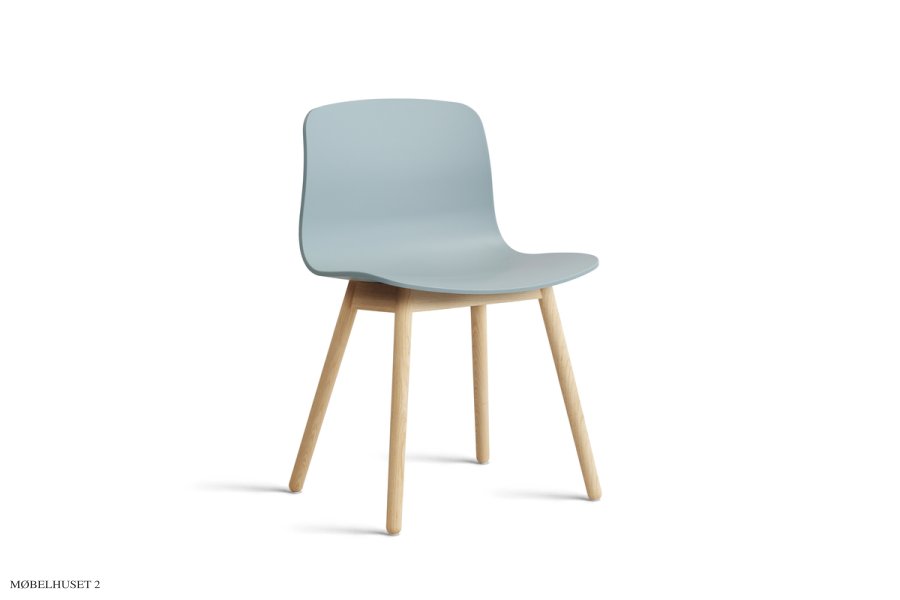 Hay | About a chair | AAC 12 Stuhl lackierte Eiche Dusty Blue 2.0