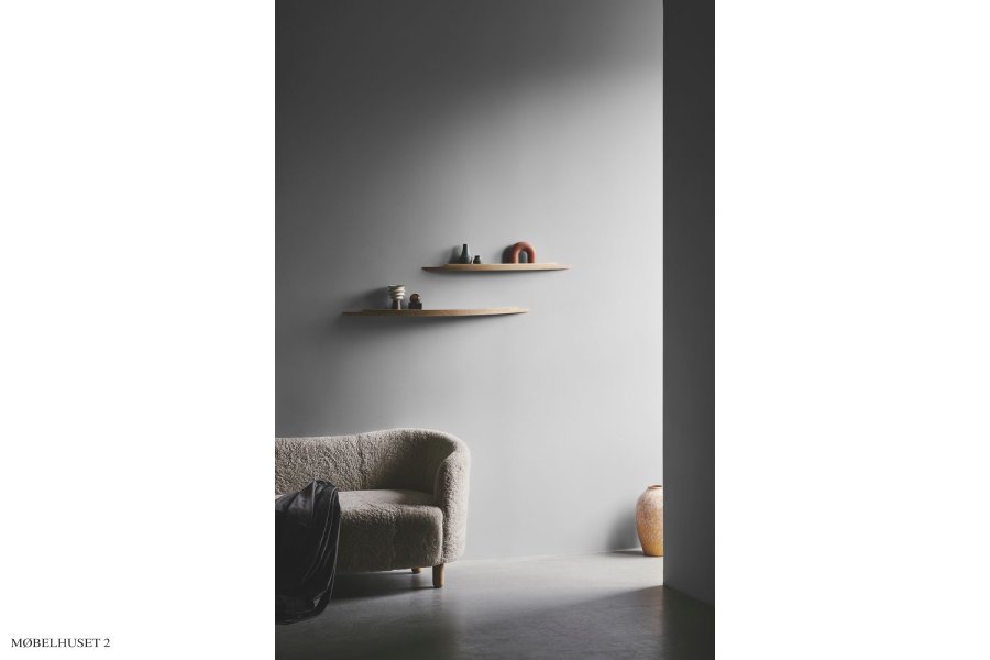 Arcus Shelf, mellem | Intarsia Furniture
