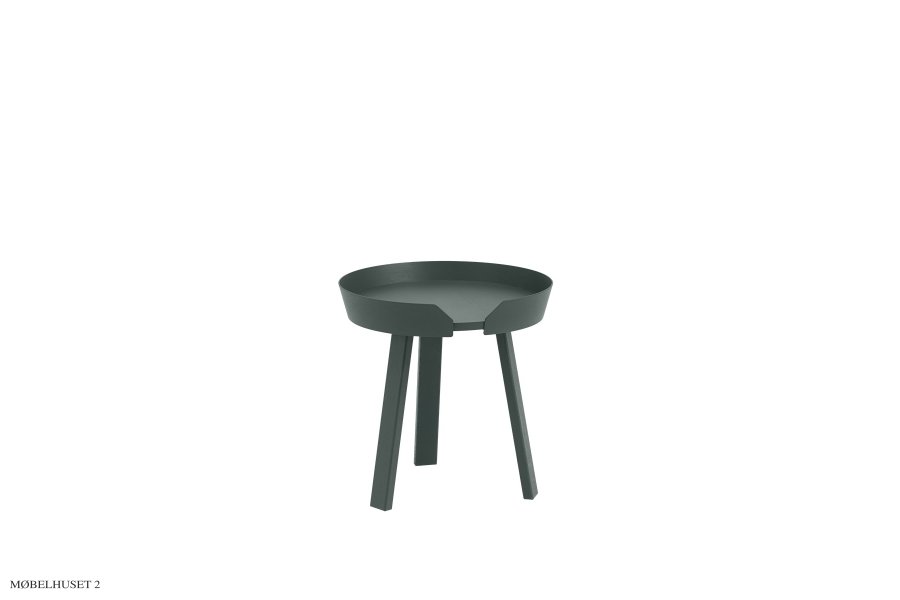 Around Coffee Table Dark green Small