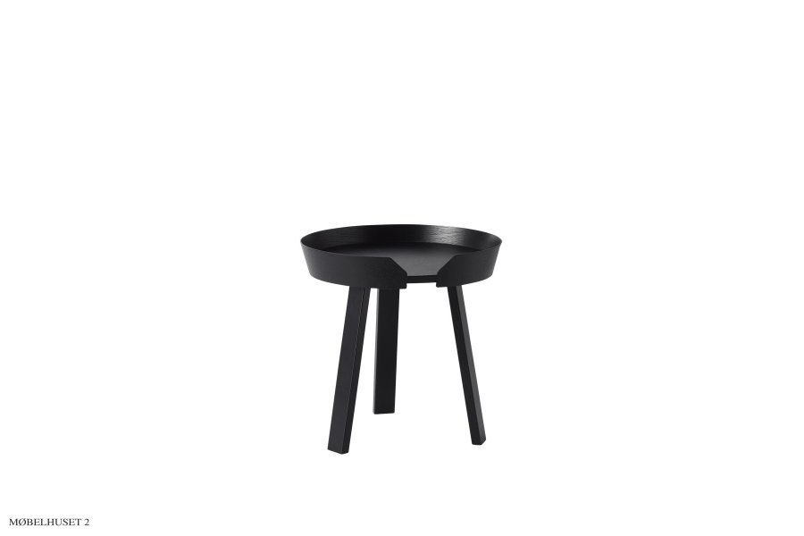 Around Coffee Table Black Small
