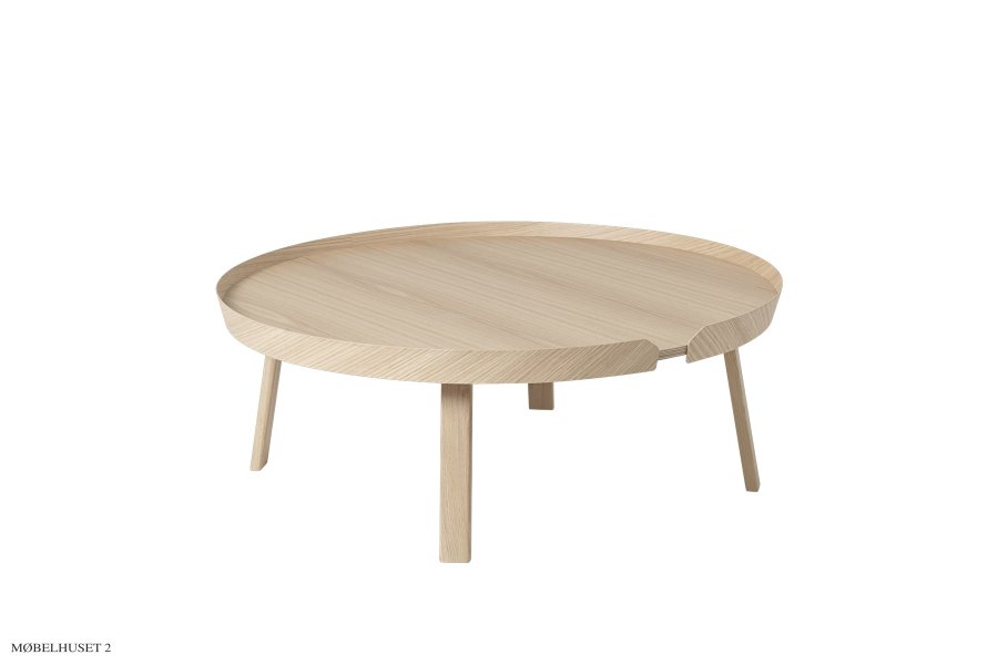 Around Coffee Table Oak Extra large