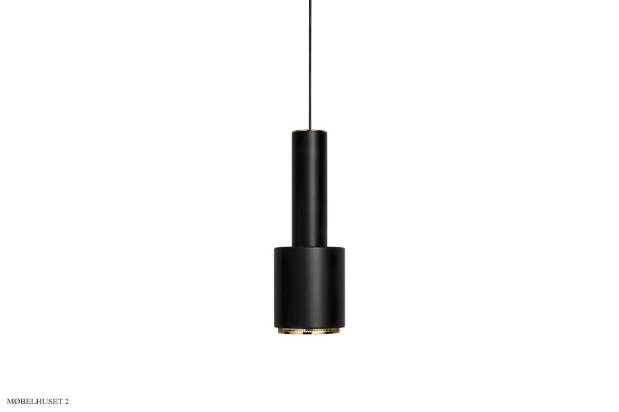 Pendant Light A110 | Hand Grenade Schwarz/Messing