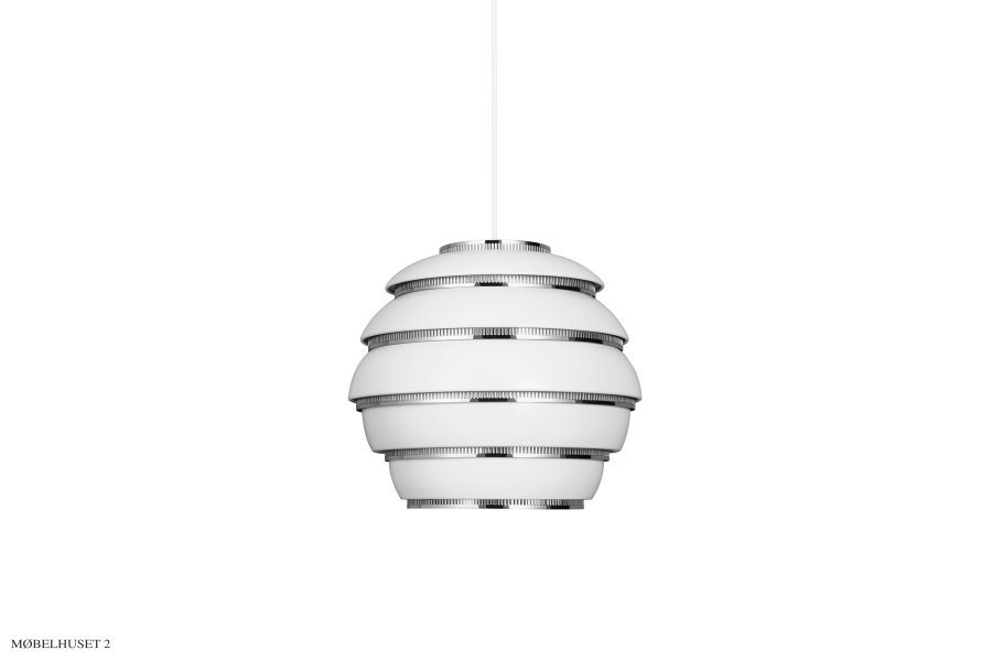 Pendant Light A331 | Beehive Wei&szlig;/Chrom