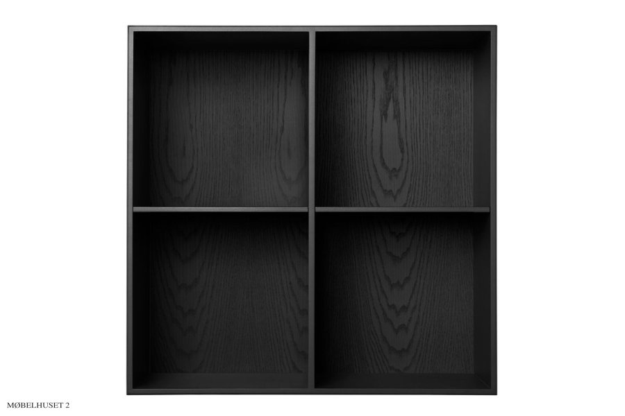 ATBO | Reol 70 x 70 x 30 cm | Black Edition