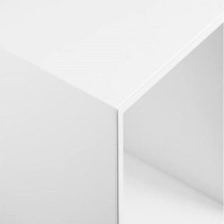 ATBO | Halbes vertikales B&uuml;cherregal 70 x 35