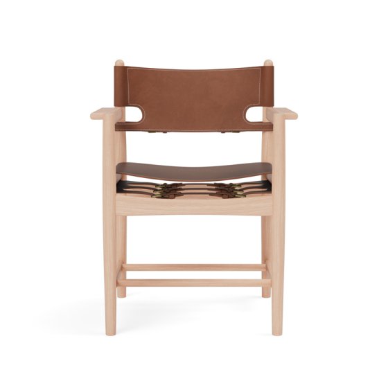 Den Spanske Spisebordsstol med arml�n | 3238 | B�rge Mogensen