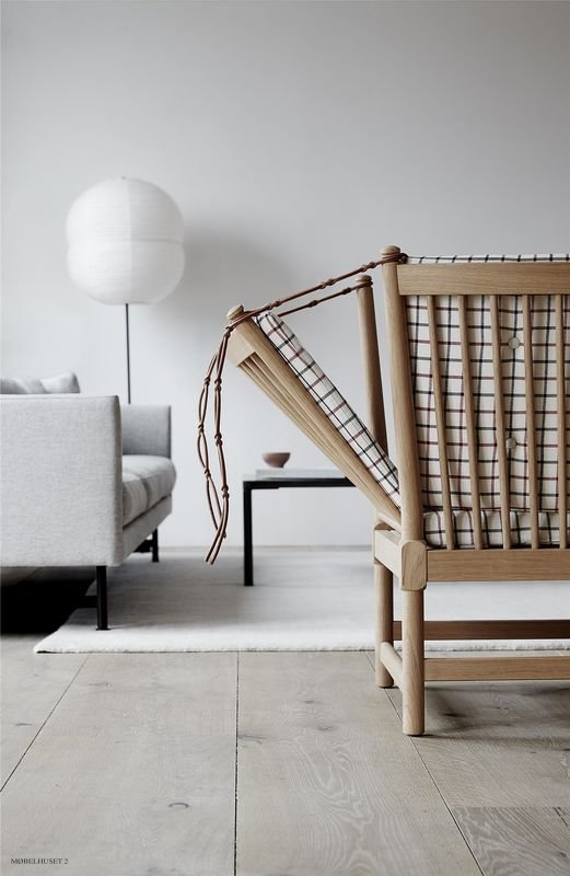 Ausziehbares Sofa mit Cotilstof | B�rge Mogensen