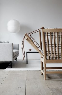 Ausziehbares Sofa mit Cotilstof | B�rge Mogensen
