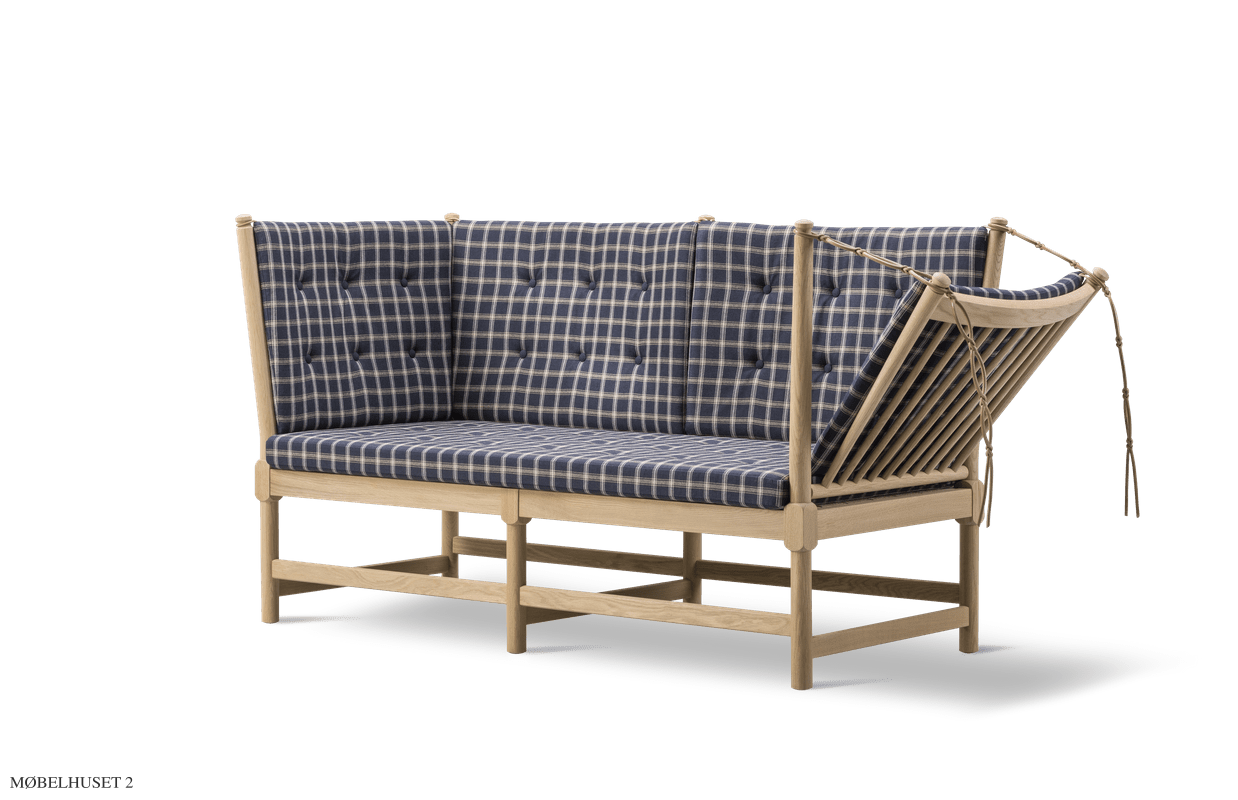 Ausziehbares Sofa mit Cotil Stoff | Blau | B�rge Mogensen