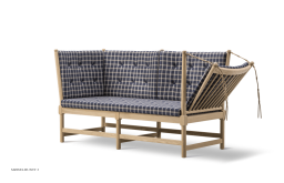 Ausziehbares Sofa mit Cotil Stoff | Blau | B�rge Mogensen