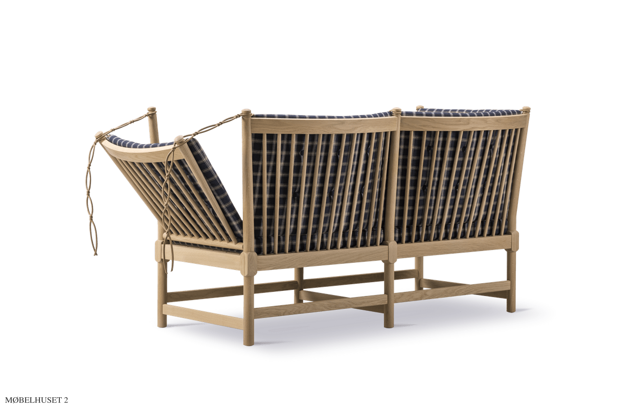 Ausziehbares Sofa mit Cotil Stoff | Blau | B�rge Mogensen