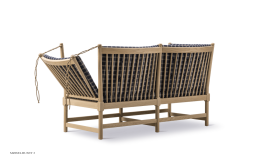 Ausziehbares Sofa mit Cotil Stoff | Blau | B�rge Mogensen