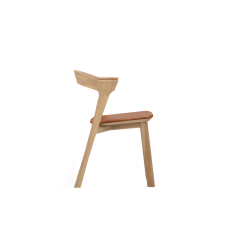 Bok spisebordsstol | Eg, cognac lder