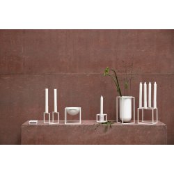 Kubus Vase Lolo, hvid