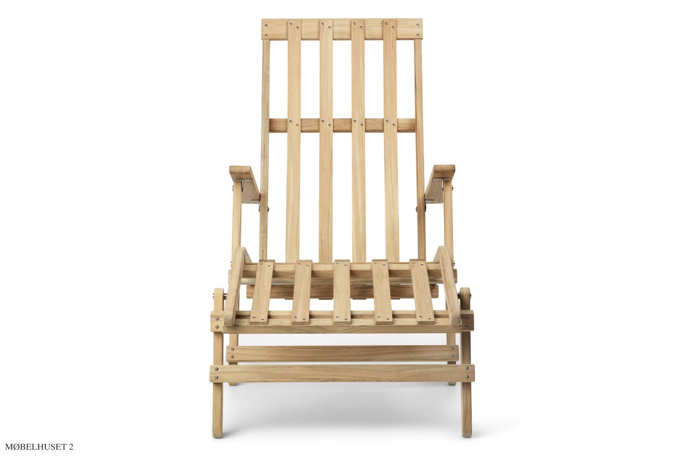 BM5565 Liegestuhl mit Fu�hocker und Kissen