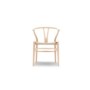 CH24 Wishbone Chair | Buche geseift | Naturgeflecht