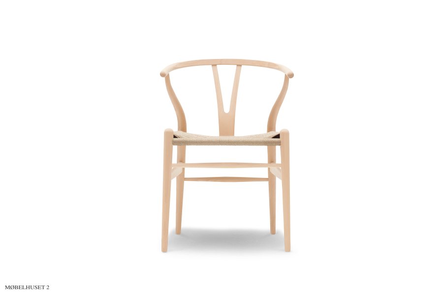 DE | CH24 | Wishbone Chair | Buche seife | Naturgeflecht | MH