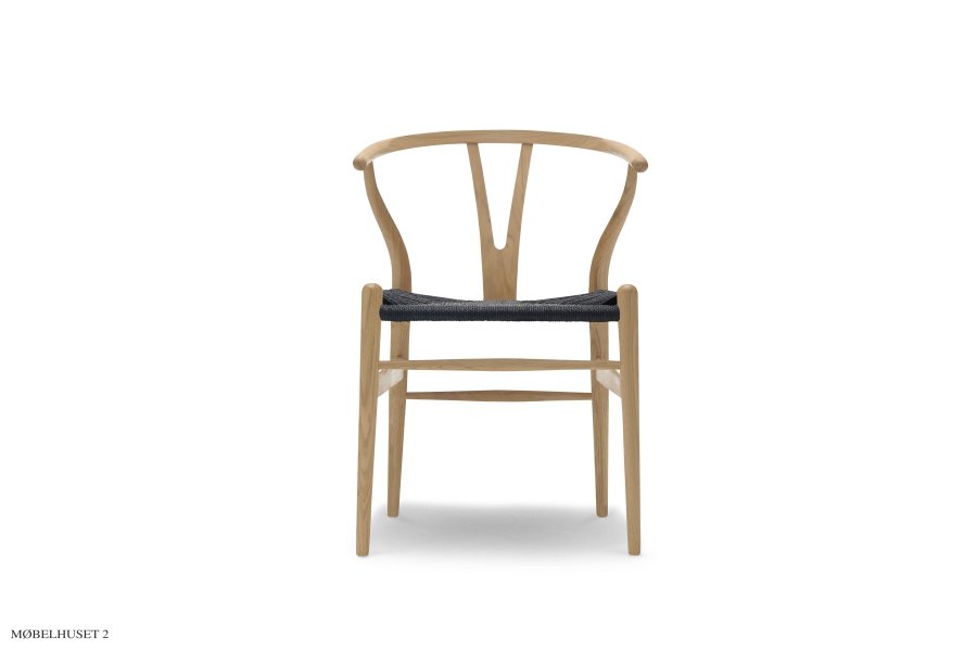 CH24 | Y-stolen | Eg S&aelig;bebehandlet Sort flet