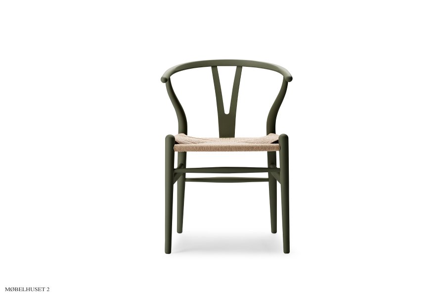 CH24 | Wishbone Chair | Ilse Crawford | Naturgeflecht | MH Seaweed