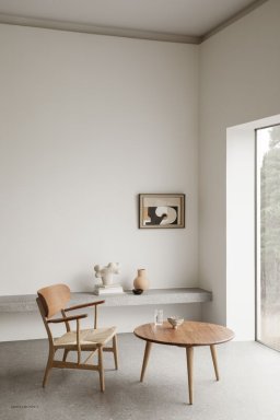 CH008 | Sofabord i eg/teak