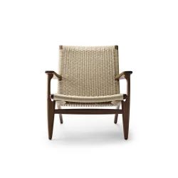 CH25 Loungestol | Valnd olie med naturflet