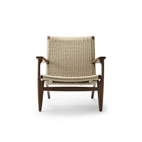 CH25 Loungestol | Valnd olie med naturflet