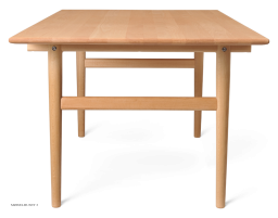 CH327 spisebord I B�g olie - Lagerf�rt