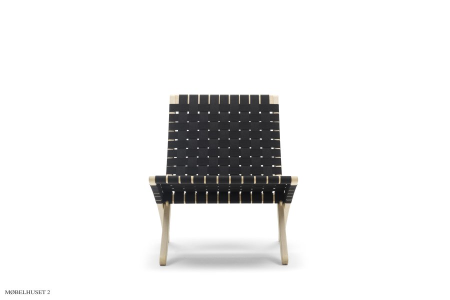 MG501 | Cubastolen Eg s&aelig;be | Sort gjord